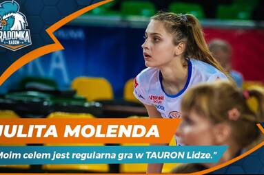 Julita Molenda: moim marzeniem jest regularna gra w TAURON Lidze