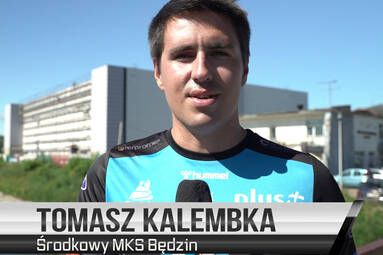 Tomasz Kalembka środkowym MKS-u Będzin
