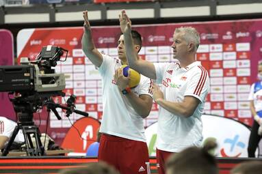 Wewnętrzyny sparing reprezentacji Polski: druzyna Fabiana - drużyna Michała 1-2