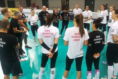 ŁKS Commercecon Łódź – #VolleyWrocław 5:0 w sparingu