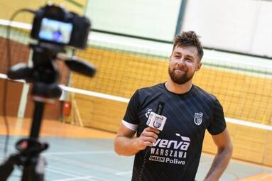 Michał Kubiak trenuje z VERVĄ Warszawa ORLEN Paliwa