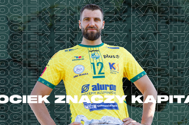Grzegorz Bociek kapitanem Aluronu CMC Warty Zawiercie 