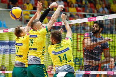 1/4 finału PlusLigi: Aluron CMC Warta Zawiercie – Jastrzębski Węgiel 1:3
