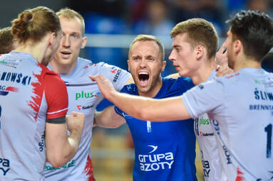 Galeria z meczu Grupa Azoty ZAKSA Kędzierzyn-Koźle - MKS Będzin