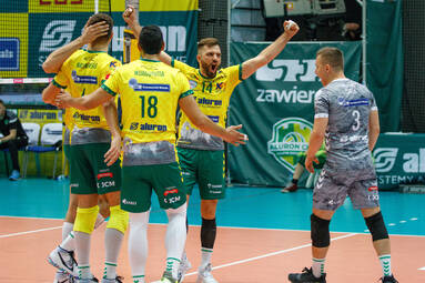 Galeria z meczu Aluron CMC Warta Zawiercie - GKS Katowice
