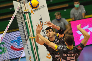 Galeria z meczu MKS Będzin - Trefl Gdańsk