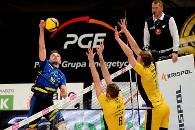 Poniedzialek z PlusLigą: PGE Skra Bełchatów - Stal Nysa 3:0
