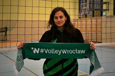 Marta Wellna siatkarką #VolleyWrocław 