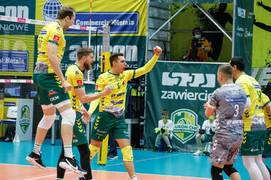 Wtorek z PlusLigą: Aluron CMC Warta Zawiercie - Cuprum Lubin 3:0