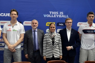 LŚ: Konferencja prasowa przed meczami Polska - Iran