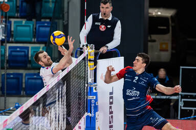 Galeria z meczu Ślepsk Malow Suwałki - Grupa Azoty ZAKSA Kędzierzyn-Koźle