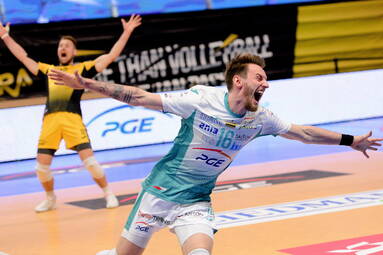 Galeria z meczu PGE Skra Bełchatów - Grupa Azoty ZAKSA Kędzierzyn-Koźle