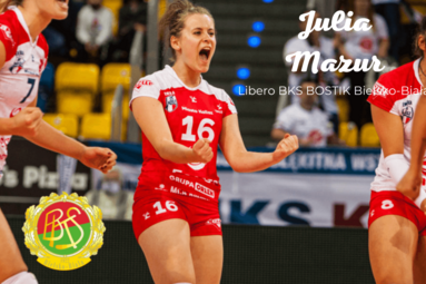 Julia Mazur nową siatkarką bialskiego klubu