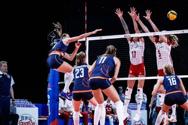 Siatkarska Liga Narodów: Polska - Holandia 2:3