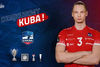 Jakub Kochanowski żegna się z Grupą Azoty ZAKSĄ