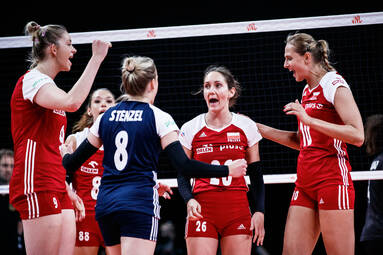 Siatkarska Liga Narodów: Polska - USA 0:3