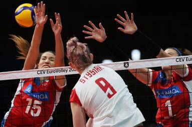 CEV Mistrzostwa Europy Kobiet: Polska - Czechy 3:1