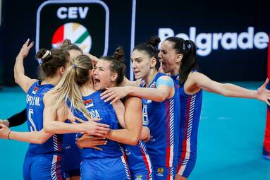 CEV EuroVolley 2021 K: Serbia i Włochy w finale