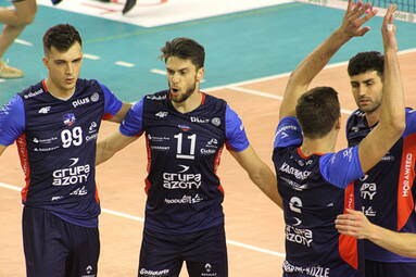 Galeria z meczu Cerrad Enea Czarni Radom - Grupa Azoty ZAKSA Kędzierzyn-Koźle