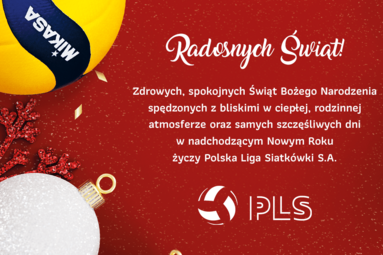 Świąteczne życzenia od Polskiej Ligi Siatkówki