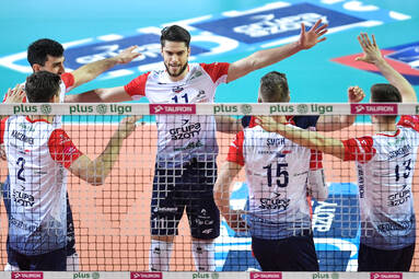 1/8 TAURON Pucharu Polski: Grupa Azoty ZAKSA Kędzierzyn-Koźle - Indykpol AZS Olsztyn 3:1