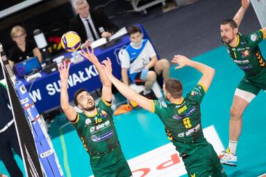 Galeria z meczu Ślepsk Malow Suwałki - Aluron CMC Warta Zawiercie