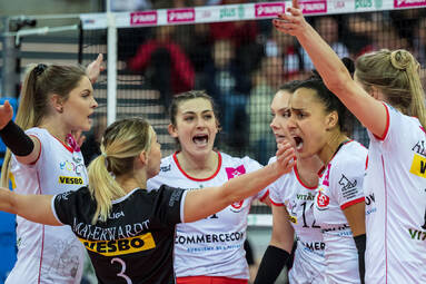 Sobota z TAURON Ligą: ŁKS Commercecon Łódź - #VolleyWrocław 3:0