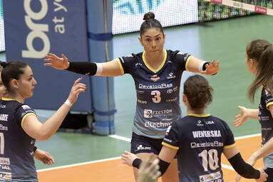 Galeria z meczu #VolleyWrocław - Developres BELLA DOLINA Rzeszów