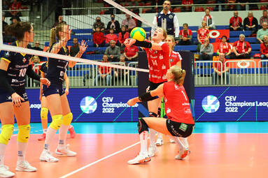 Środa z Ligą Mistrzyń: Developres BELLA DOLINA Rzeszów w ćwierćfinale