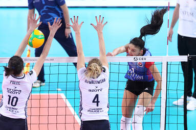 Liga Mistrzyń: Fatum Nyiregyhaza – Grupa Azoty Chemik Police 0:3