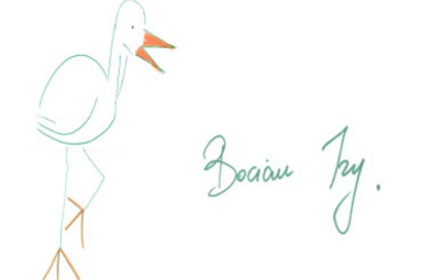 Bocian Janek maskotką ME