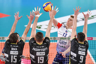 Poniedziałek z PlusLigą: Grupa Azoty ZAKSA Kędzierzyn-Koźle wygrywa fazę zasadniczą