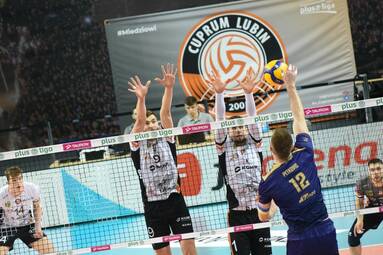 Czwartek z PlusLigą: Cuprum Lubin - Projekt Warszawa 0:3