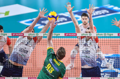 Półfinał PlusLigi: Grupa Azoty ZAKSA Kędzierzyn-Koźle - Aluron CMC Warta Zawiercie 3-1