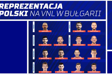 Reprezentacja Polski na VNL w Bułgarii