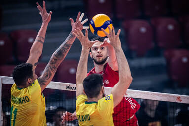 Liga Narodów: Polskie gwiazdy PlusLigi górą w starciu z Brazylią!