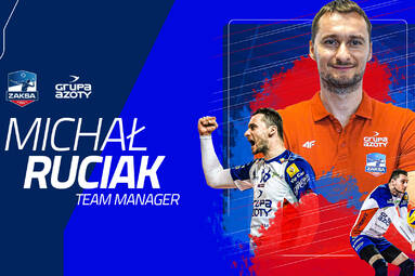 Michał Ruciak w sztabie Grupy Azoty ZAKSA