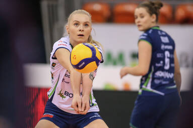 Galeria z meczu BKS BOSTIK Bielsko-Biała - MOYA Radomka Lotnisko Radom