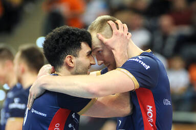 Zdjęcia z meczu Jastrzębski Węgiel - Grupa Azoty ZAKSA Kędzierzyn-Koźle 