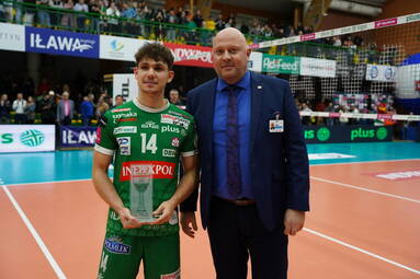 Kuba Hawryluk: cieszę się ze statuetki MVP
