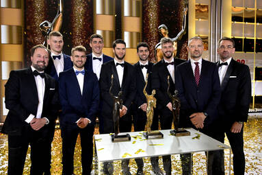Drużyna 2022 roku na Gali Mistrzów Sportu