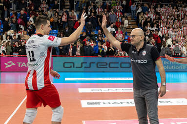 Zdjęcia z meczu Asseco Resovia Rzeszów - PGE Skra Bełchatów