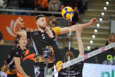 Zdjęcia z meczu Jastrzębski Węgiel - Trefl Gdańsk 