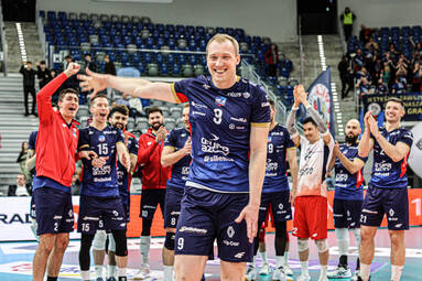 Zdjęcia z meczu Cerrad Enea Czarni Radom - Grupa Azoty ZAKSA Kędzierzyn-Koźle