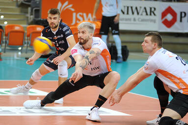 Zdjęcia z meczu Jastrzębski Węgiel - PGE Skra Bełchatów 