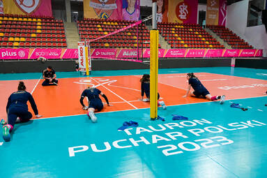 Drużyny trenują przed TAURON Pucharem Polski w Nysie