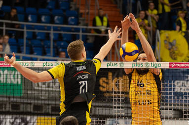 Zdjęcia z meczu LUK Lublin - PGE Skra Bełchatów 