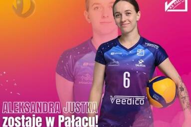 Aleksandra Justka zostaje w OnlyBio Pałacu Bydgoszcz