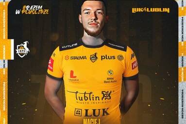 Nowym środkowym LUK Lublin został Maciej Zając