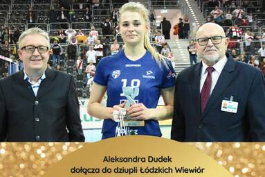 Aleksandra Dudek dołącza do ŁKS Commercecon Łódź